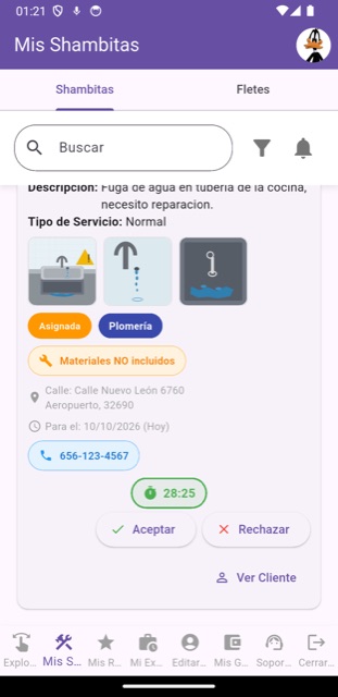 Explora solicitudes cerca de ti